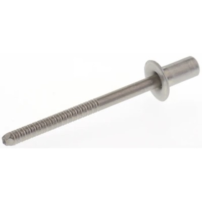 Pop Rivets Stainless Steel Blind Rivet 4.8 mm Diameter, 9.2 mm Length, Stainless Steel Mandrel TD604GT