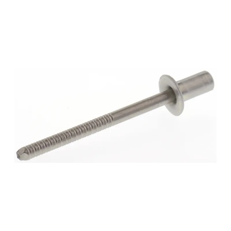 Pop Rivets Stainless Steel Blind Rivet 4.8 mm Diameter, 9.2 mm Length, Stainless Steel Mandrel TD604GT