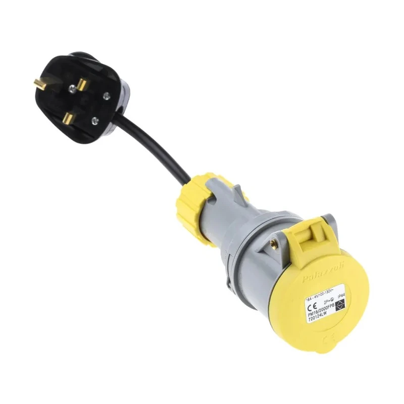 Fluke PAT Testing Adapter Circular Lead Type for 110V Appliances Compatible with 6500 Series TA700