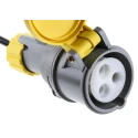 Fluke PAT Testing Adapter Circular Lead Type for 110V Appliances Compatible with 6500 Series TA700