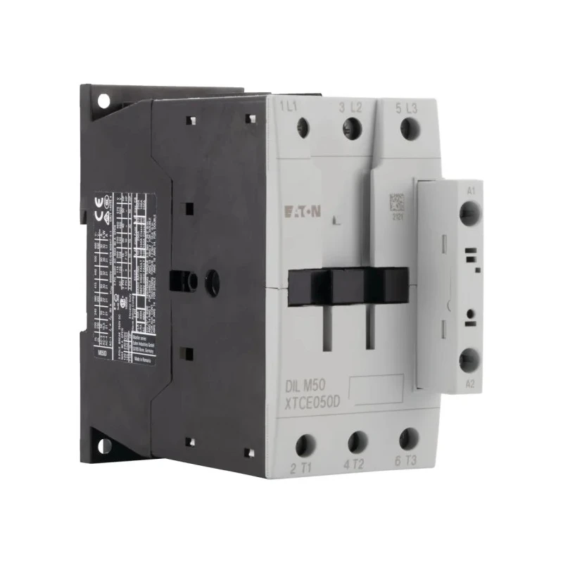 Eaton DILM Contactor 24V DC Coil 3-Pole 50 A 22 kW Motor Control 277844 DILM50(RDC24)