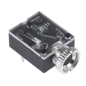 Decelect 3.5 mm PCB Female Stereo Jack Connector 34V 1A Solder IES101-4