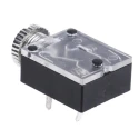 Decelect 3.5 mm PCB Female Stereo Jack Connector 34V 1A Solder IES101-4