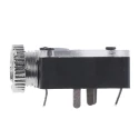 Decelect 3.5 mm PCB Female Stereo Jack Connector 34V 1A Solder IES101-4