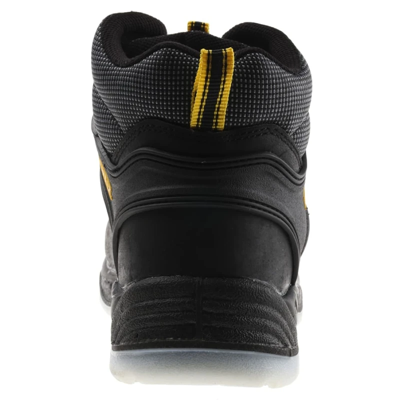 DeWALT Men's Laser Black, White Stainless Steel Toe Capped Safety Boots EU 41 UK 7 EN 345 SI-P, EN ISO DWF 50031-122-7