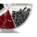 RS PRO Bootlace Ferrule 400 Piece Crimp Terminal Kit 0.5mm² to 2.5mm² Copper Contact 513-2540