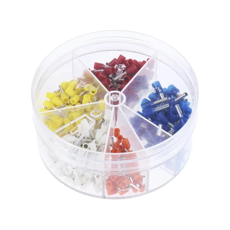 RS PRO Bootlace Ferrule German Colour Coded Crimp Terminal Kit 0.5 mm² - 2.5 mm² 513-2562