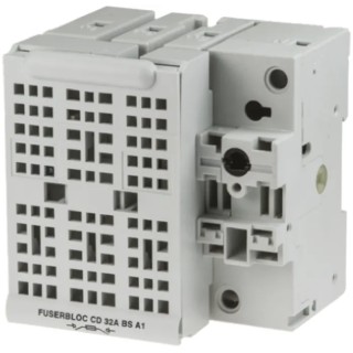 Socomec Fuse Switch Disconnector, 3-Pole, DIN Rail Mount, 20A, 3-Phase, IP65 Protection 3641 3000