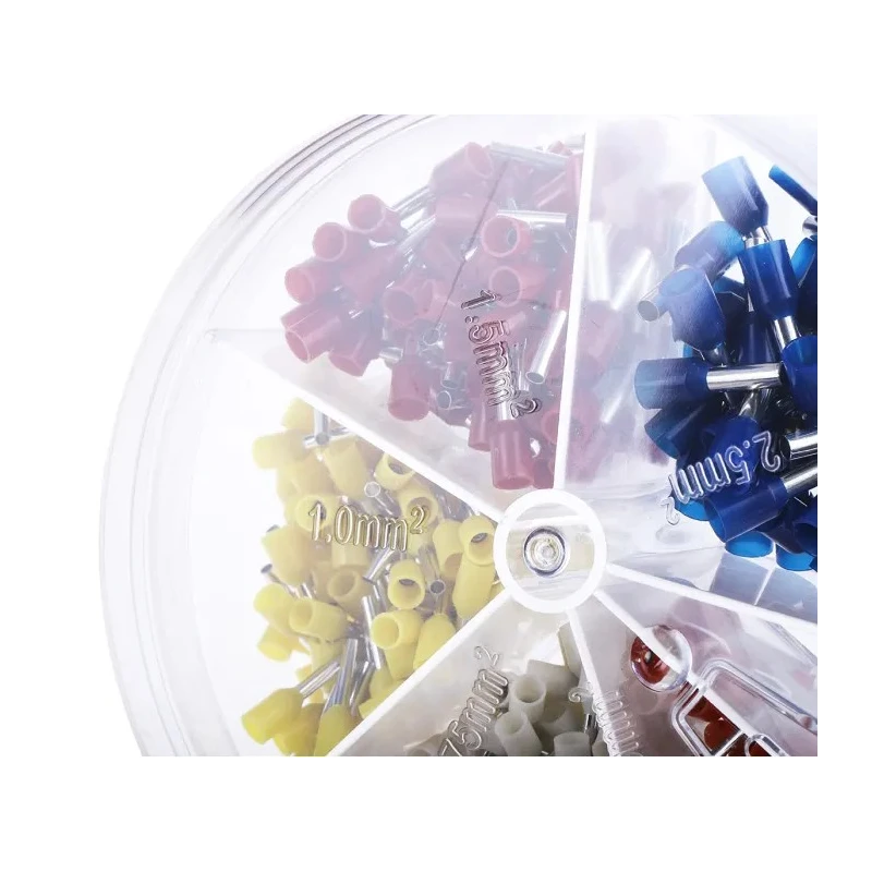 RS PRO Bootlace Ferrule German Colour Coded Crimp Terminal Kit 0.5 mm² - 2.5 mm² 513-2562