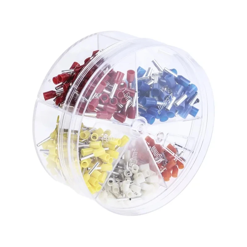 RS PRO Bootlace Ferrule German Colour Coded Crimp Terminal Kit 0.5 mm² - 2.5 mm² 513-2562