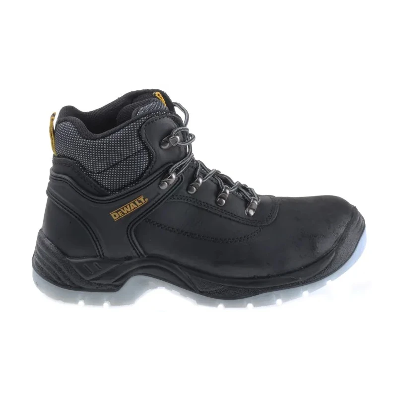 DeWALT Laser Black, White Stainless Steel Toe Capped Men's Safety Boots Size 8 UK, EU 42, EN 345 SI-P, EN DWF 50031-122-8
