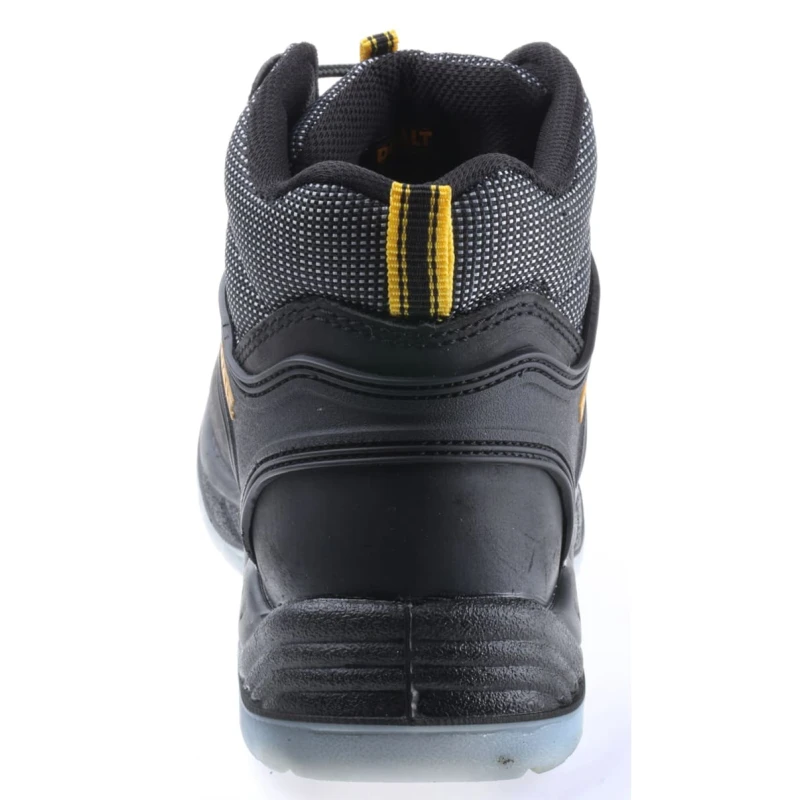 DeWALT Laser Black, White Stainless Steel Toe Capped Men's Safety Boots Size 8 UK, EU 42, EN 345 SI-P, EN DWF 50031-122-8