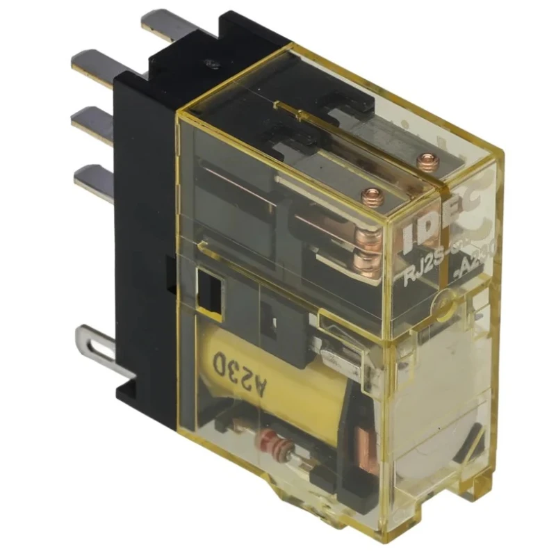 Idec Power Relay 230V ac Coil, 8A Switching Current, DPDT RJ2S-CL-A230
