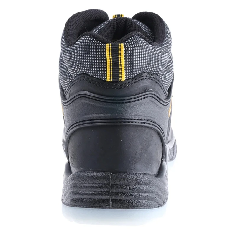 DeWALT Men's Laser White and Black Stainless Steel Toe Capped Safety Boots EU 45 UK 11 Lace Up SRC Slip DWF 50031-122-11
