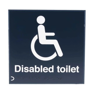 RS PRO Disability Access Tactile Sign Self-Adhesive Plastic 150mm x 150mm 513-3650