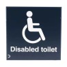 RS PRO Disability Access Tactile Sign Self-Adhesive Plastic 150mm x 150mm 513-3650