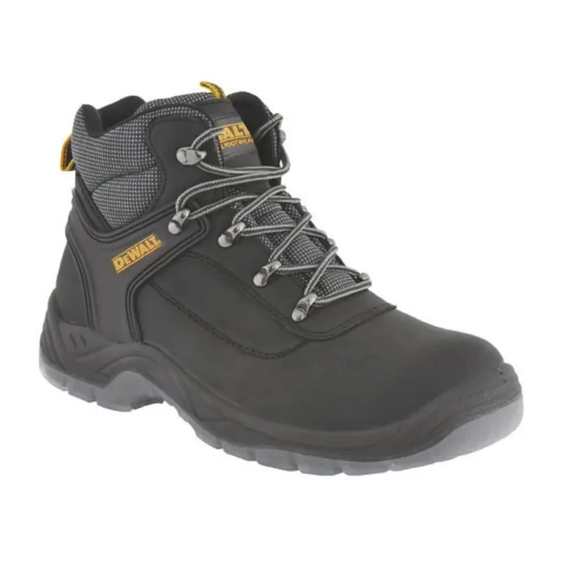 DeWALT Laser Black, White Stainless Steel Toe Capped Men's Safety Boots, EN 345 SI-P, EN ISO 20345:2011, EU DWF 50031-122-6