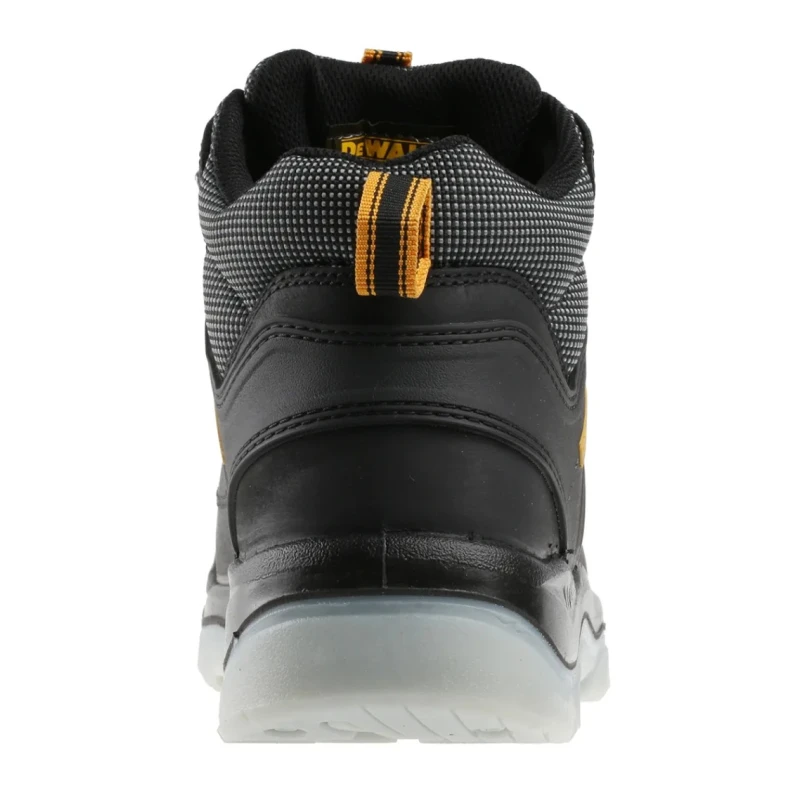 DeWALT Laser White, Black Stainless Steel Toe Capped Men's Safety Boots Size UK 9 EU 43 EN ISO 20345:2011 DWF 50031-122-9