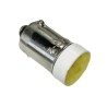 Idec Yellow Indicator Lamp Multichip 24V BA9 Base 10.6mm Diameter 200mcd LSED-2YN