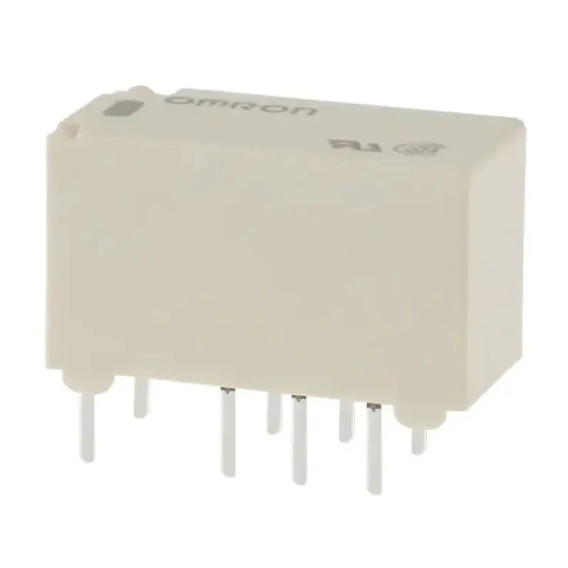 Omron Signal Relay Surface Mount DPDT Contact Configuration 5V DC Coil 2A Switching Current G6S-2F-Y DC5