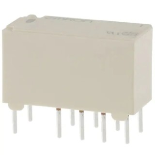 Omron Signal Relay PCB Mount DPDT 12V DC Coil 2A Switching Current G6SK-2 DC12