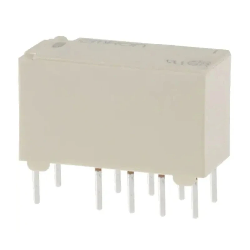 Omron Signal Relay PCB Mount DPDT 12V DC Coil 2A Switching Current G6SK-2 DC12
