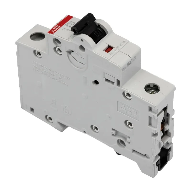 ABB System Pro M Compact Miniature Circuit Breaker, 1 Pole, 1A, Type K, 253V AC, 72V DC, 20kA 2CDS251001R0217 S201-K1