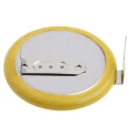 Panasonic BR2325 Lithium Polycarbon Monofluoride Button Battery, 3 V, 165 mAh, 23 mm Diameter BR-2325/HCN