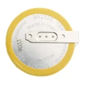 Panasonic BR2325 Lithium Polycarbon Monofluoride Button Battery, 3 V, 165 mAh, 23 mm Diameter BR-2325/HCN