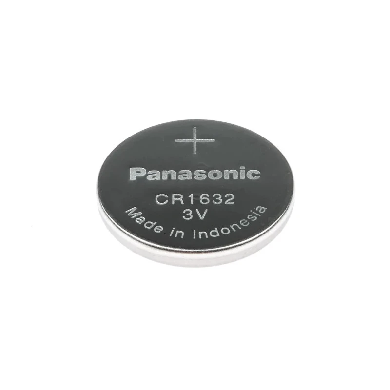 Panasonic CR1632 Lithium Manganese Dioxide Button Battery 3 V, 16 mm Diameter CR-1632/BN