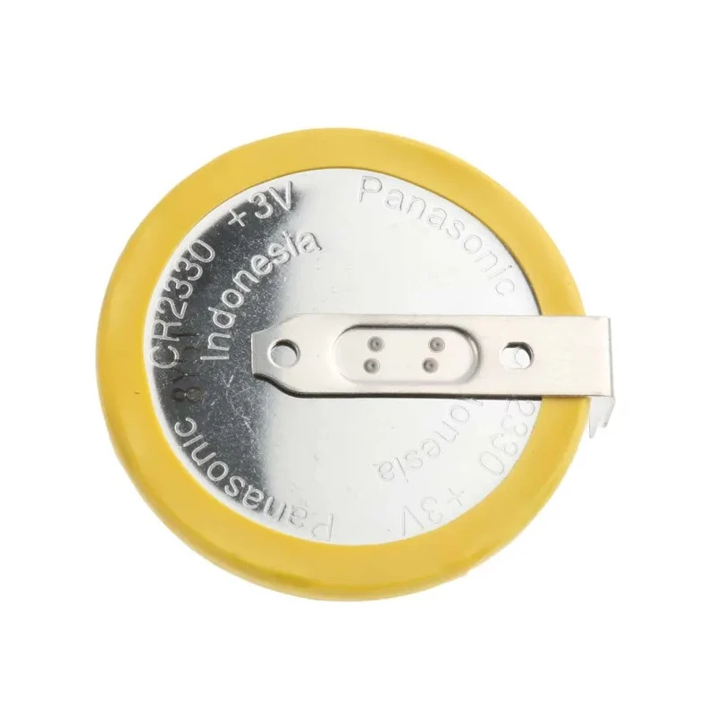 Panasonic Lithium Manganese Dioxide Button Battery 3 V 23 mm Diameter CR2330