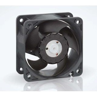 ebm-papst 620 Series Axial Fan 12V DC 2.1W 1.05A Max 40 m³/h IP20 60mm Square Frame 