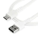 StarTech.com USB 2.0 Male USB Type A to Male USB Type C Cable White 2m RUSB2AC2MW