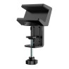 StarTech.com Desk Mounted Power Strip Holder Clamp with Cable Management 64mm Height PWRSTRPCLMP