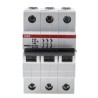 ABB System Pro M Compact S200 Miniature Circuit Breaker, 3-Pole, 32A, Type K, 440V AC, 20kA 2CDS253001R0537 S203-K32