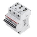 ABB System Pro M Compact S200 Miniature Circuit Breaker, 3-Pole, 32A, Type K, 440V AC, 20kA 2CDS253001R0537 S203-K32