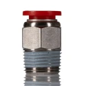 Norgren Pneufit C Series Female Threaded-to-Tube Pneumatic Fitting Nickel Plated Brass 3/8 in R C01251038