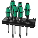 Wera Torx Standard Screwdriver Set 6-Piece with Holding Function and Multi-Component Kraftform Handles 05028059001