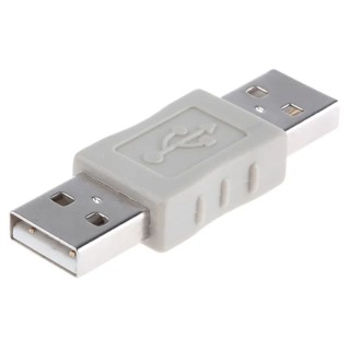 RS PRO USB Type A to Male to USB Type A Male Adapter 514-2610