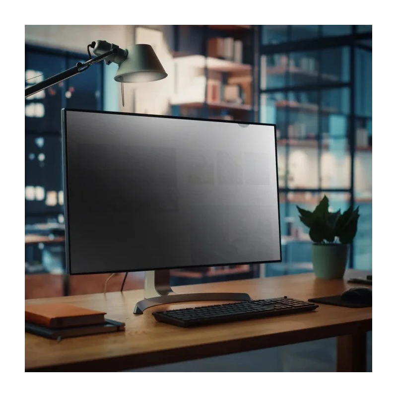 StarTech.com 27 in Transparent Plastic Privacy Screen for Monitor with ±30° Viewing Limit, Anti-Glare Matte and PRIVSCNMON27