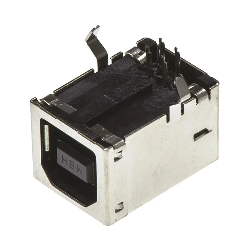 Molex Right Angle Through Hole Female 1 Port USB Type B USB Connector USB 2.0 67068-7041