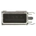 Molex USB Connector Right Angle Through Hole Female 1 Port Type USB Type A USB 2.0 89485-8000