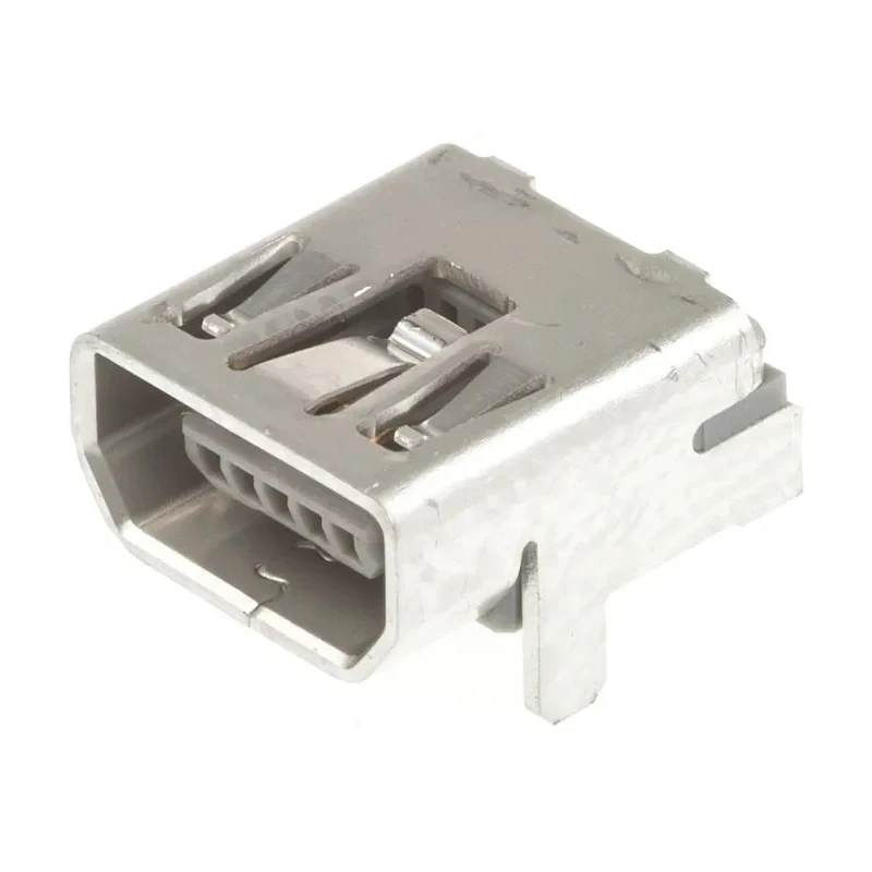 Molex Mini USB Type AB Right Angle Through Hole Female USB Connector USB 2.0 56579-0519
