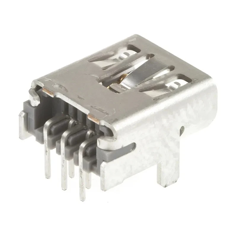 Molex Mini USB Type AB Right Angle Through Hole Female USB Connector USB 2.0 56579-0519