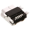 Molex Right Angle Surface Mount Female 1 Port USB Type B Connector USB 2.0 54819-0572