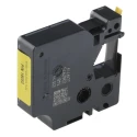 Dymo Black on Yellow Heat Shrink Labels 1.5 m Length 6 mm Width Industrial Grade Heat Shrink Tape 18052