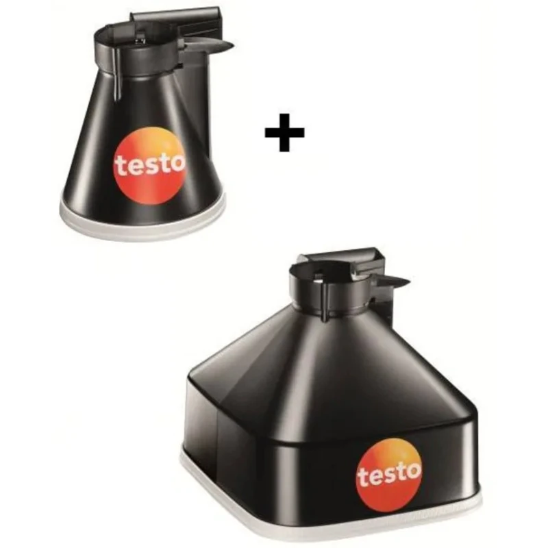 Testo Funnel Set for Use with Testo 417 Series, Air Flow Measurement, 0 to 440 m³/h, Model 0563 4170