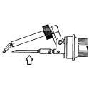 Weller Soldering Accessory Soldering Iron Feeding Tube for use with WSF P8 Soldering Iron T0058732836N
