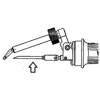 Weller Soldering Accessory Soldering Iron Feeding Tube for use with WSF P8 Soldering Iron T0058732836N