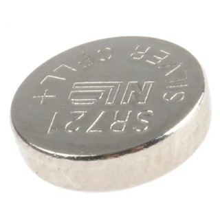 RS PRO Silver Oxide Button Battery SR58, 1.55 V, 7.9 mm Diameter, Pack of 5 514-7722
